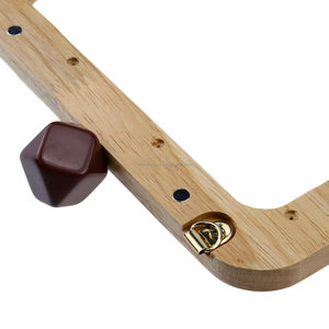 Sac fait main personnalisé Poignée de sac à main en bois Poignée de sac à main pour femme Poignée de sac à main en bois Par Falak World Export - Product Image 2