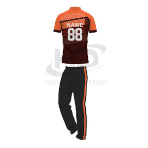 Ensemble d'uniformes de cricket personnalisables pour hommes, grandes tailles, respirant, avec impression numérique, logo personnalisé et méthode de sublimation des couleurs - Product Image 4