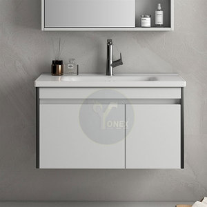 Bordes Reforzados y Muebles de Baño de Primera Calidad con Herrajes de Cierre Suave y Superficie No Porosa - Product Image 4