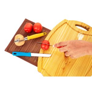 Premium stainless steel peeling <b>knife</b> 3 pcs <b>set</b> <b>sharp</b> precision fruit vegetable cutter multipurpose kitchen utility tool - Product Image 1
