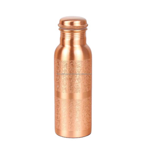 Personalized Water <b>Bottle</b> Pure Copper 100% Ayurvedic Water <b>Bottle</b> With Lid Hot Selling Health Beneficial Water <b>Bottle</b> by TCD - Product Image 4