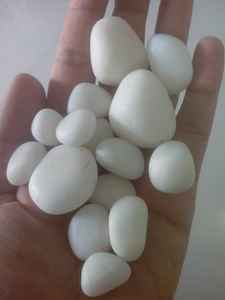 Piedras Decorativas Naturales Blancas de Alta Calidad, Pulimentadas, Seguras, para Decoración de Jardines, Paisajes y Hoteles - Product Image 4