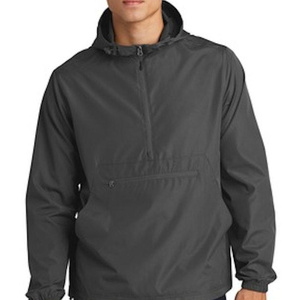 Chaqueta Urbana con Capucha Ecológica para Hombre, Chaqueta Cortavientos Ligera Personalizada para Invierno, Moda Urbana - Product Image 1