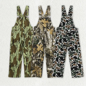 Pantalon décontracté en jean camouflage écologique pour bébé fille, taille haute élastique, coupe cloche, sans MOQ - Prêt à expédier (RTS) - Product Image 6