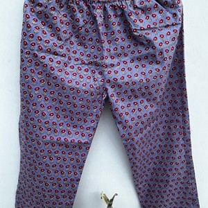 Ensemble de pyjama en coton doux à col en V, manches longues, imprimé floral et animal, tenue de nuit décontractée et confortable pour l'été et le printemps - Product Image 6