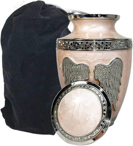 Urnas Funerarias Decorativas de Latón para Cenizas de Adultos, Urnas Hechas a Mano para Hombre y Mujer, Urnas Decorativas, Urnas Funerarias - Product Image 1