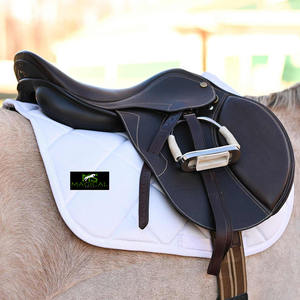 Almohadillas de Alta Calidad para Silla de Montar a Caballo, Tela de Algodón Blanca, Excelente Calidad para Montar a Caballo y Saltar - Product Image 4