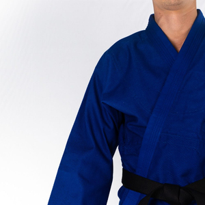 Uniformes de BJJ de Competición Más Vendidos para Hombre, Legales para la IBJJF, en Blanco, Azul y Negro, Ajuste Personalizado, 100% Algodón, Secado Rápido y Transpirables - Product Image 2