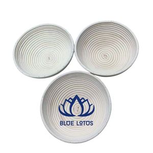 Panier à pain en rotin écologique de haute qualité avec doublure, outils de boulangerie pour la levée du pain au levain - Product Image 1
