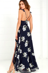 Vestidos Largos Cruzados Sexys de Verano, Estilo Occidental, Impresión Digital, Glamurosos, Última Moda, Precio Bajo, Ropa de Resort - Product Image 3