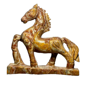 Elegantes figuras de animales de ónix y mármol, piedra pulida lisa, figuras de animales de ónix y mármol de lujo a precio de mayorista. - Product Image 5
