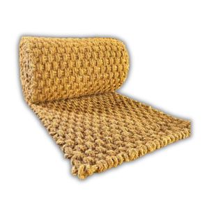 Tapis en fibre de coco/tapis en fibre de palmier tissé à la main, best-seller, 100 % biodégradable, pour la protection des sols et l'aménagement paysager - Product Image 1