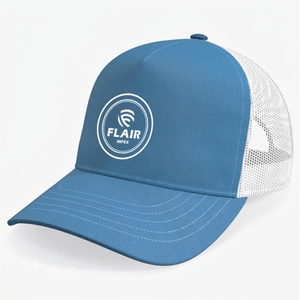 Casquette Trucker 5 Panneaux Personnalisable avec Logo – Maille Polyester Haute Qualité, Casquette Vierge pour Sublimation, Casquette Snapback en Maille - Product Image 3