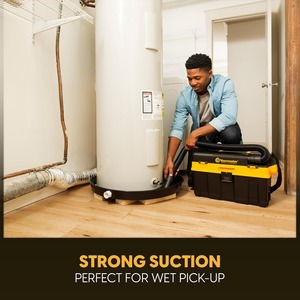 Aspirateur professionnel sans fil 4 gallons 24V MAX pour atelier, humide/sec, avec batterie 4.0Ah - Product Image 4