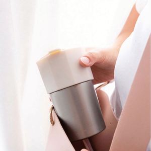 Mug à café isotherme à double paroi en acier inoxydable 304 de 300 ml, bouteille d'eau portable pour les voyages et les cadeaux en plein air - Product Image 3