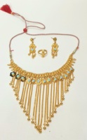 Parure de bijoux plaqué or 24 carats de Dubaï, 4 grammes, avec sertissage circulaire, pour femme, NOUVEAUTÉ, PROMO