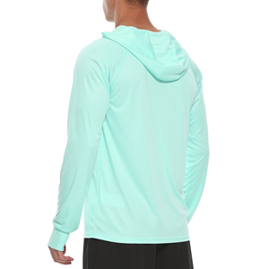 Casual Wear Hiking Fishing Pullover <b>Top</b> Solid Color Men's Dark Grey Long Length Comfortable Anti Wrinkle - Product Image 4