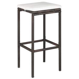 Conjunto de bar para jardín color marrón crema - Product Image 5