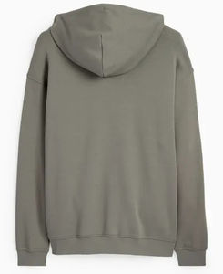 Sweat à capuche unisexe surdimensionné à logo personnalisé - Vêtement streetwear haut de gamme 100% coton - Product Image 2