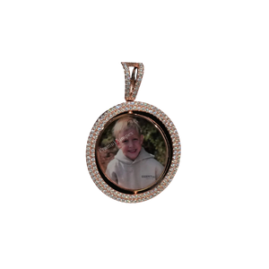 ล่าสุดตัด VVS Moissanite 925เงินสเตอร์ลิงจี้ฮิปฮอปพรรคความทรงจำที่กำหนดเองขายส่งราคาอินเดีย - Product Image 1