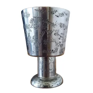 Bicchierino d'argento in alluminio o Mini bicchiere da Whisky per Bar e Bar di casa forniture per feste bicchieri da Shot di Vodka in metallo