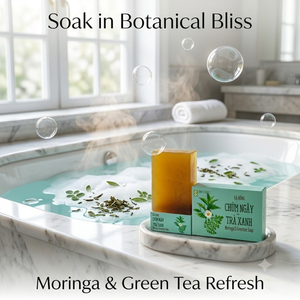 Savon pour le corps hydratant à l'extrait de Moringa pour adultes - Product Image 5