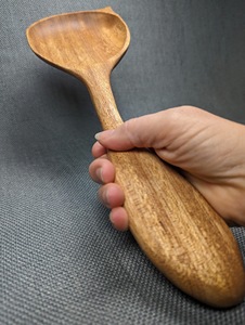Cuillère à thé en bois de qualité supérieure, écologique, pour café, thé, sucre, outil de cuisine durable - Product Image 4
