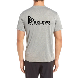 Nouveaux T-shirts de golf imprimés de haute qualité à col avant, manches courtes, 100 % coton 320g, qualité supérieure, vente en gros pour hommes - Product Image 2