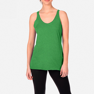 Women's Customizable Tank <b>Tops</b> for Gym Use Summer Style Breathable Quick Dry Knitted Fabric Streetwear Solid Color Breathable - Product Image 6