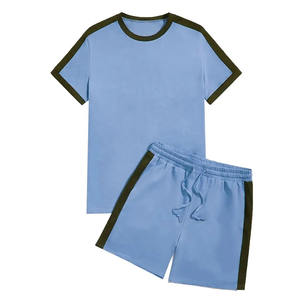 Conjunto Deportivo Transpirable de Verano para Hombre, Talla Grande, Camiseta y Pantalones Deportivos Casuales, MARCA BS 2026 - Product Image 2