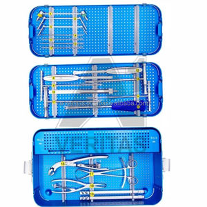 ชุดเครื่องมือผ่าตัดกระดูกขนาดเล็ก A-1 VERITAS Superior Stainless Steel สำหรับยึดกระดูก  แบบใช้ซ้ำได้ ได้รับมาตรฐาน CE - Product Image 2