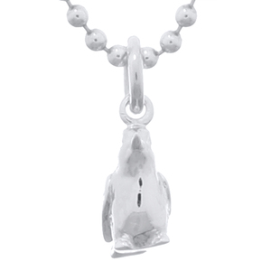 Colgante de Plata 925 con Diseño de Serene Nightingale - Product Image 1