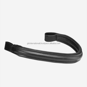 Vide Canal Premium Cuir Véritable Rembourré Cheval Bride bandeau dans toutes les formes personnalisées couleurs et tailles - Product Image 2