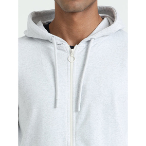 Sweat-shirt à capuche zippé pour homme, hiver, 455 GSM, coton molletonné, chaud, décontracté, streetwear, fabricant OEM, marque privée - Product Image 6