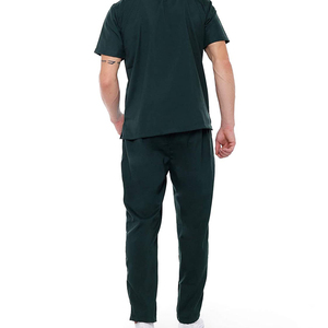 Uniformes Médicos para Hombre, Ropa de Hospital, Cuello Alto, Manga Corta, Conjunto de Uniforme Médico para Hombre, Cuello Alto - Product Image 2