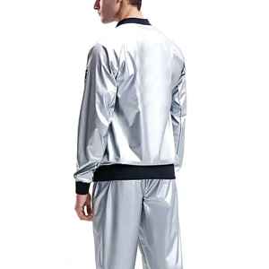 ชุดซาวน่า PVC สีดำแบบกำหนดเองได้สำหรับผู้ชายและผู้หญิง  ปรับแต่งได้เต็มที่  ชุดซาวน่ารัดรูปพอดีตัว - Product Image 5