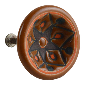 Antique Design Metal Door <b>Knobs</b> with Multicolored Finishing Ceramic Pull Decor <b>for</b> Home <b>Dresser</b> Drawer Hotel Kitchen Application - Product Image 1