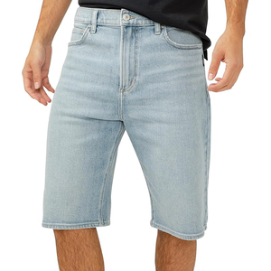 Factory Rate Men's Casual Denim Shorts Professional Quality Trending Fashion Straight <b>Jeans</b> Style Knitted Weaving Method - Product Image 5
