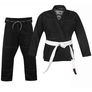 Uniformes de BJJ 100% Algodón para Hombre, para Entrenamiento de Artes Marciales, Transpirables, de Secado Rápido, Ligeros, con Logotipo Frontal Personalizable, Talla Ajustable - Product Image 2