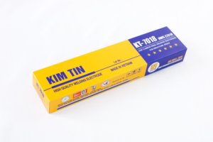 Electrodo de soldadura con revestimiento de cobre KIM TIN AWS A5.1 E7018 de 4,0mm para soldadura de acero de alta resistencia - Product Image 4