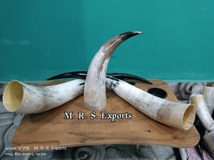 Corne à boire décorative au design moderne indien fait à la main pour boire - Product Image 2