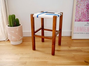 Best Price Handcrafted Natural Wood Wicker <b>Stool</b> Foot <b>Stool</b> Reed Ottoman Elegant Wicker <b>Stool</b> - Product Image 3