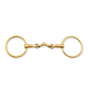 บิตม้าแบบหลวม สแตนเลสสตีล สำหรับฝึกขี่ม้า ปากเรียบ อุปกรณ์ขี่ม้า - Product Image 3