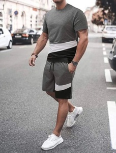 Unisex Breathable Plus Size Hooded Gray Cotton Sweatpants Zipper Side Pockets Drawstring Waist Casual Full Length 2 1 Maternity - Product Image 4