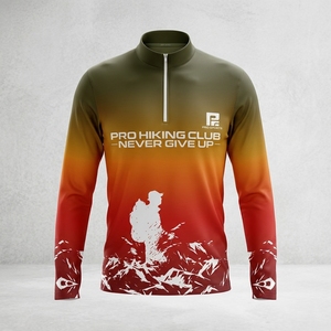 Chemise de randonnée à manches longues, vêtements de sport d'extérieur, fournisseur OEM ODM, vêtements de sport respirants et légers, vente en gros directe d'usine - Product Image 4