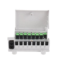 Boîtier de terminaison et de distribution de fibres optiques Damu MDU à prix d'usine, protection IP43, pré-connecté, répartiteur 8 cœurs pour bâtiment FTTH