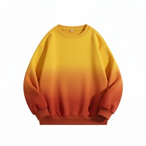 Sudadera Degradada para Hombre, Cuello Redondo, Estilo Casual, Manga Larga, Ropa Urbana, Moda para Uso Diario - Product Image 4