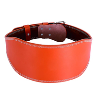 Ceinture de musculation rembourrée pour hommes et femmes, ceinture de gym en cuir de 6 pouces de large pour soulager les douleurs dorsales, équipement de soutien pour la levée de poids en gros