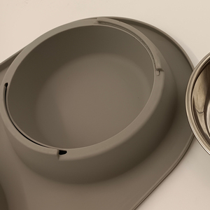 Comedero Elevado para Perros con Tapete de Alimentación Lenta, Tazón de Acero Inoxidable, Tamaño Regular, Diseño Moderno, Solución para la Alimentación de Mascotas - Product Image 2