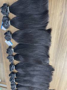 Oferta Relámpago: Paquetes de Cabello Humano Vietnamita Virgen, Doble Trama, Extensiones Naturales Lisas, Listas para Enviar - Product Image 6
